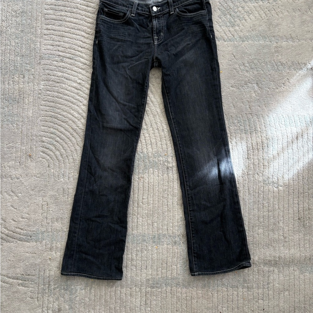 J Brand Dark Wash Flare Jeans